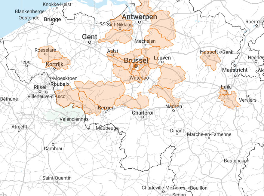 Comment serai-je au courant des travaux dans ma région